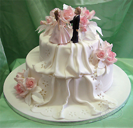 Свадебный торт Сладкоежка