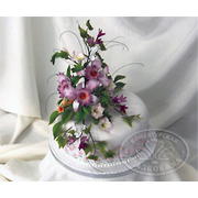 Свадебный торт «Вальс цветов»