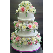 Свадебный торт «Миллион роз»