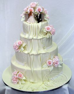 Свадебный торт - пошаговый рецепт с фото